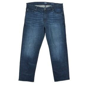 Chaps Jeans Slim Straight Dark Wash‎ Mens Size 36x30 Cotton Spandex Blend